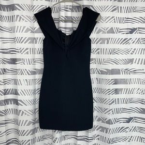 Charlotte Russe mini black dress size : s